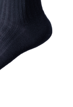 Afbeelding in Gallery-weergave laden, NOSOCKS long wool - donkerblauw - hiel