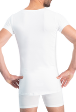 Afbeelding in Gallery-weergave laden, NOSHIRT dry - deep V - wit - achterkant