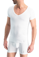 Afbeelding in Gallery-weergave laden, NOSHIRT lite - deep V - wit