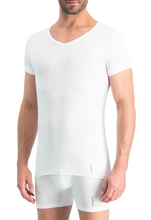 Afbeelding in Gallery-weergave laden, NOSHIRT nature - regular V - wit