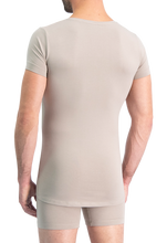 Afbeelding in Gallery-weergave laden, NOSHIRT original - regular V - invisible khaki - achterkant