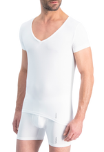 Afbeelding in Gallery-weergave laden, NOSHIRT original - deep V - wit