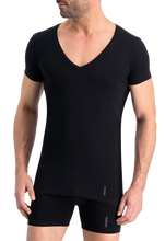 Afbeelding in Gallery-weergave laden, NOSHIRT original - deep V - zwart