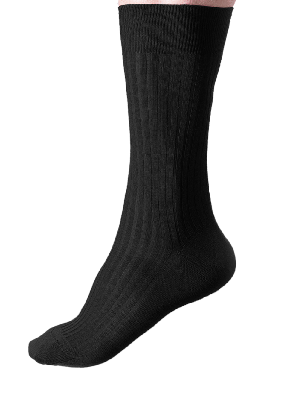 NOSOCKS long wool - zwart