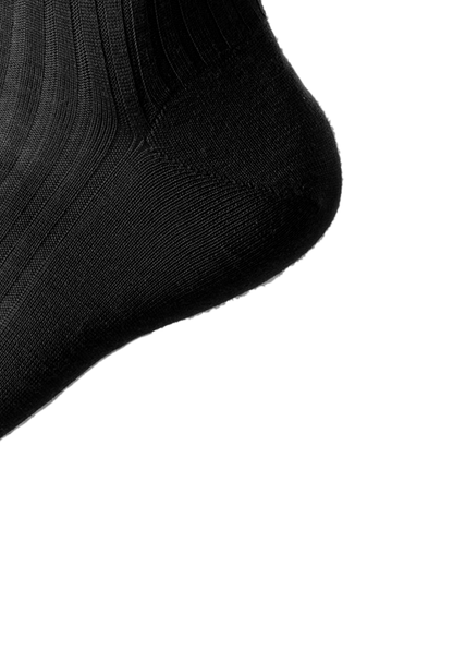 NOSOCKS long wool - zwart - hiel